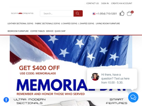 'sofadreams.com' screenshot