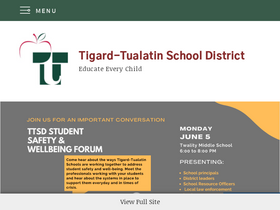 'ttsdschools.org' screenshot