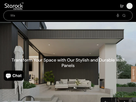 Starock Wall Panels homepage screenshot