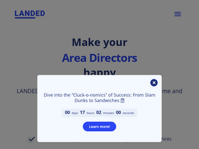 'gotlanded.com' screenshot