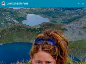 'monkeysandmountains.com' screenshot