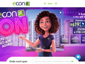 'econconstrutora.com.br' screenshot