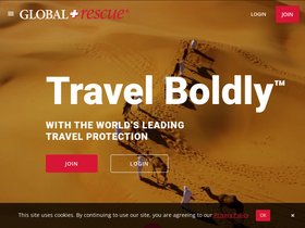 'globalrescue.com' screenshot
