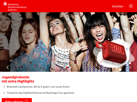 'spk-nbdm.de' screenshot