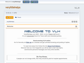 'verylittlehelps.com' screenshot