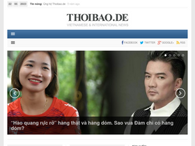'thoibao.de' screenshot