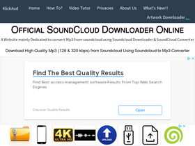 'klickaud.co' screenshot