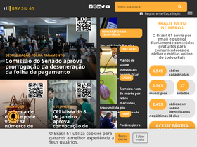 'brasil61.com' screenshot