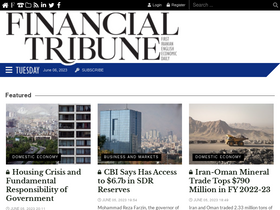 'financialtribune.com' screenshot