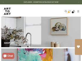 Art to Art homepage screenshot