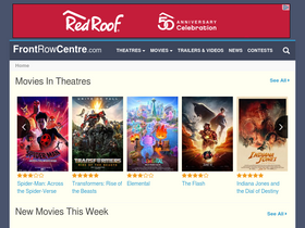 'frontrowcentre.com' screenshot