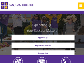 'sanjuancollege.edu' screenshot