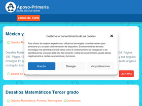 'apoyo-primaria.com' screenshot