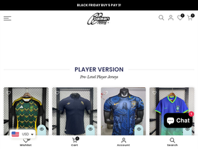Baimanjersey homepage screenshot