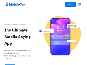 'mobilespy.io' screenshot