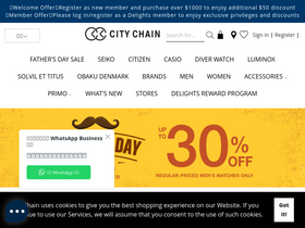 'citychain.com.hk' screenshot