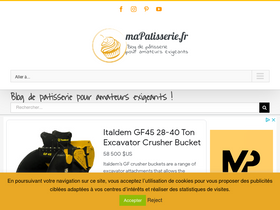 'mapatisserie.fr' screenshot