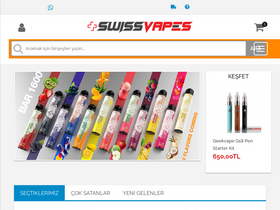 'swissvapes.net' screenshot