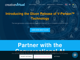 'creativevirtual.com' screenshot