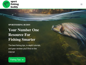 'sportfishingbuddy.com' screenshot