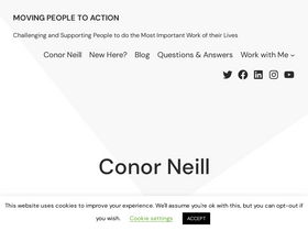 'conorneill.com' screenshot