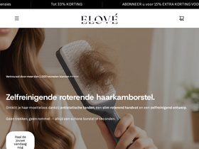 Elové website screenshot