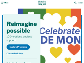 'shoreline.edu' screenshot