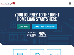 'primelending.com' screenshot