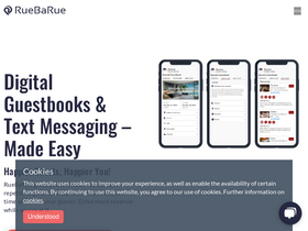 'ruebarue.com' screenshot