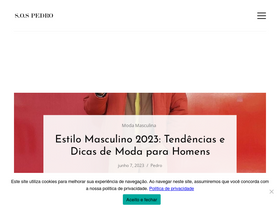 'sospedro.com.br' screenshot
