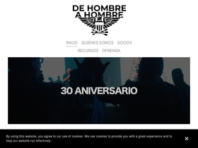 'dehombreahombre.com' screenshot