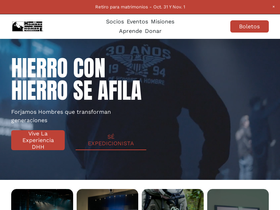 'dehombreahombre.com' screenshot