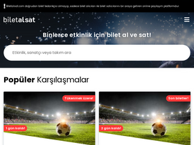 'biletalsat.com' screenshot