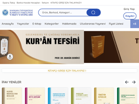 'ilahiyatvakfi.com' screenshot