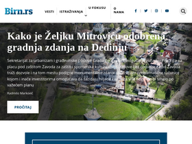 'birn.rs' screenshot