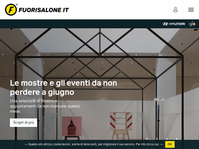 'fuorisalone.it' screenshot