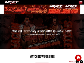 'impactwrestling.com' screenshot