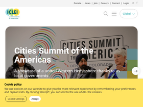 'iclei.org' screenshot