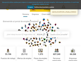 'empleate.gob.es' screenshot