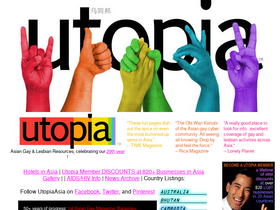 'utopia-asia.com' screenshot