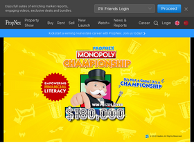 'propnex.com' screenshot