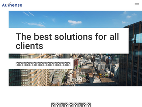 'authense.jp' screenshot