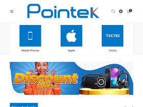 'pointekonline.com' screenshot