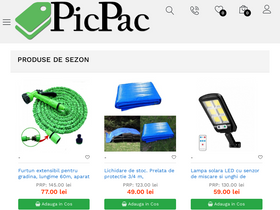 'picpac.ro' screenshot