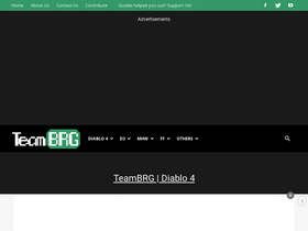 'teambrg.com' screenshot