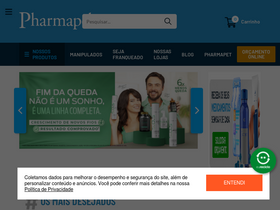 'pharmapele.com.br' screenshot