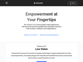 'orcam.com' screenshot