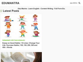 'edumantra.net' screenshot