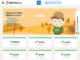 'matika.in' screenshot