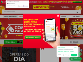 'copafer.com.br' screenshot